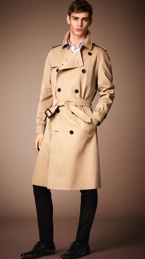 mens burberry trench|authentic burberry men trench coat.